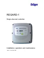 Dräger REGARD-1 Installation, Operation And Maintenance Manual preview