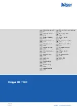 Предварительный просмотр 1 страницы Dräger RZ 7000 Instructions For Use Manual