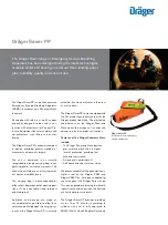 Preview for 1 page of Dräger saver PP Series Quick Start Manual