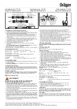 Preview for 2 page of Dräger Tube Ethylene glycol 10 Instructions For Use