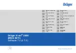 Dräger X-AM 2500 Instructions For Use Manual preview