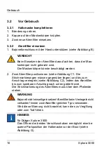 Preview for 10 page of Dräger X-plore 3300 Instructions For Use Manual