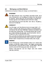 Preview for 13 page of Dräger X-plore 3300 Instructions For Use Manual