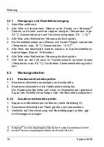 Preview for 14 page of Dräger X-plore 3300 Instructions For Use Manual