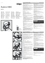 Dräger X-plore 4340 EN 140 Instructions For Use Manual preview