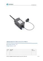 Dragino LoRaWAN LiDAR ToF User Manual preview