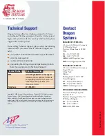 Preview for 20 page of Dragon Systems DRAGON NATURALLYSPEAKING ESSENTIALS 5 Quick Start Manual