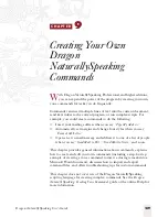 Предварительный просмотр 145 страницы Dragon Systems DRAGON NATURALLYSPEAKING PROFESSIONAL 5 Manual