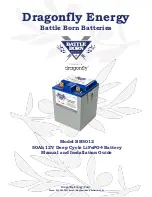 Preview for 1 page of Dragonfly Energy Battle Born Batteries BB5012 Manual And Installation Manual