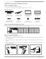 Preview for 2 page of Dragonfly 92-145 Installation Manual