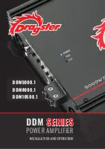 Предварительный просмотр 1 страницы Dragster DDM Series Installation And Operation Manual