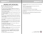 Preview for 2 page of Drainvac COMPACT Series Owner'S Manual