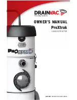 Preview for 1 page of Drainvac ProXtrak DF2P552 Owner'S Manual