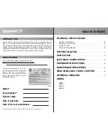 Preview for 3 page of Drainvac ProXtrak DF2P552 Owner'S Manual