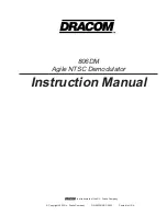 Preview for 1 page of DRAKE 806DM Instruction Manual