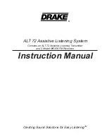 DRAKE ALT72 Instruction Manual preview