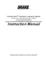 Preview for 1 page of DRAKE AUDIOACCENT Instruction Manual