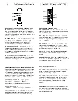 Предварительный просмотр 6 страницы DRAKE DAD860 Instruction Manual