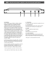 Предварительный просмотр 1 страницы DRAKE DAR7533 Quick Manual