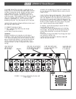 DRAKE DRMM12 Installation Manual preview