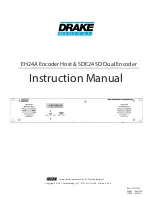 DRAKE EH24A Instruction Manual предпросмотр