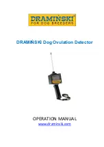 Preview for 1 page of Draminski Dog Ovulation Detector Operation Manual