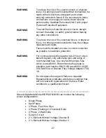 Preview for 27 page of Dranetz HDPQ-DN-MVB Quick Reference Manual