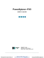 Preview for 1 page of Dranetz PowerXplorer PX5 User Manual