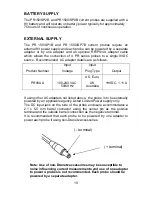 Предварительный просмотр 11 страницы Dranetz PR150/SP1B User Instructions