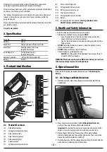 Preview for 2 page of Draper 13818-501G Original Instructions Manual