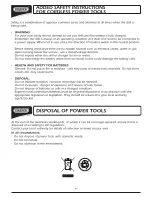 Preview for 5 page of Draper 14.4V Cordless Hammer Drill Instructions Manual