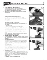 Preview for 10 page of Draper 18V Cordless Hammer Drill Instructions Manual