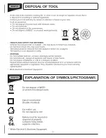 Preview for 12 page of Draper 18V Cordless Hammer Drill Instructions Manual