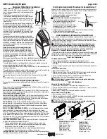 Предварительный просмотр 2 страницы Draper 220V Access Installation And Operating Instructions