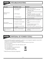 Preview for 11 page of Draper 230V 2200W Garden Blower/Vacuum Instructions Manual