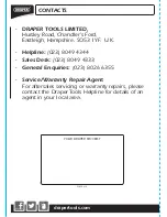 Preview for 20 page of Draper 32284 Instructions Manual