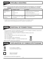 Предварительный просмотр 11 страницы Draper 41809 Instructions Manual