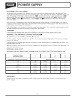 Preview for 4 page of Draper 45015 Instructions Manual