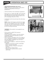 Preview for 11 page of Draper 45544 Instructions Manual