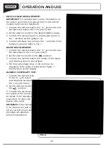 Preview for 10 page of Draper 50024 Instructions Manual