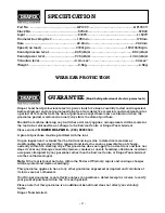 Preview for 3 page of Draper 57848 Instructions Manual