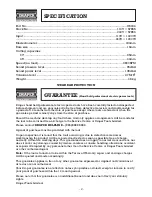 Preview for 3 page of Draper 57855 Instructions Manual