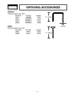 Preview for 9 page of Draper 61516 Instructions Manual