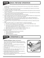 Preview for 9 page of Draper 87906 Instructions Manual