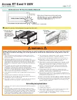 Предварительный просмотр 2 страницы Draper Access Fit Series Installation & Operation Instructions