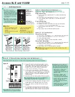 Предварительный просмотр 6 страницы Draper Access XL E Instructions Manual