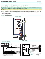 Предварительный просмотр 6 страницы Draper AeroLift 100 220V Installation & Operation Instructions