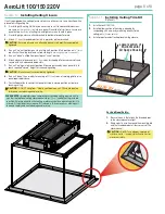 Предварительный просмотр 8 страницы Draper AeroLift 100 220V Installation & Operation Instructions