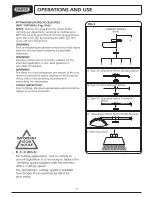 Предварительный просмотр 10 страницы Draper AG2233 Instructions For Use Manual