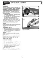 Предварительный просмотр 8 страницы Draper AG7116 Instructions Manual